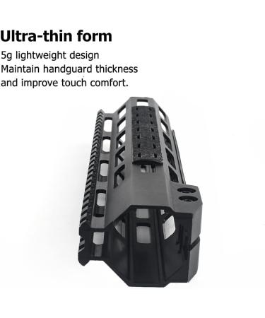 SBGJMY 5 Pack MLOK Keymod Handguard Protector Rail Cover | Rubber Hand Protection for M-LOK Systems - Black - Buy Online on SooperMarket.com