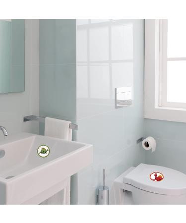 120 Pcs Flushable Dinosaur Toilet Targets for Boys Training | Pee Targets Stickers | Potty Training Seat for Boys - Buy Online on SooperMarket.com