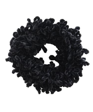 Hair Scrunchies for Girls Volumising Scrunchie Big Hair Ties Elastic Hairbands Hair Headwear Black Hair Scrunchies