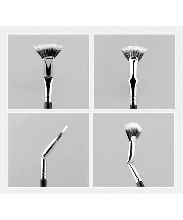 Anjoize Dolly Mascara Fan Brush Set - 120 Folded Fan-shaped Brushes for Precise Lash Separation and Lengthening - Buy Online on SooperMarket.com