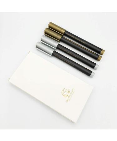 Moorlando Metallic Color Wax Stamp Sealing Pens - Set of 4 (Gold & Silver) - Buy Online on SooperMarket.com