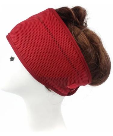 JSGHGDF Mesh Hair Wraps for Black Women Mesh Wrap Spa Headband For Washing Face Sleeping Hair Wrap Hair Net for Women Makeup Blue - Buy Online on SooperMarket.com