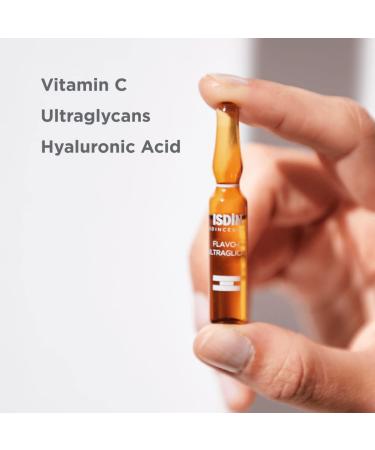 ISDIN Sunscreen & Vitamin C Serum Bundle: Eryfotona Actinica Mineral Sunscreen & Flavo-C Ultraglican Ampoules - Buy Online on SooperMarket.com