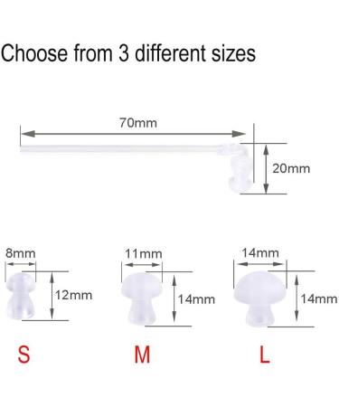 JIAHAO 3 x Universal Sound Tube + 9 x Ear Plugs/eartips/Domes for BTE Hearing Aids - Buy Online on SooperMarket.com