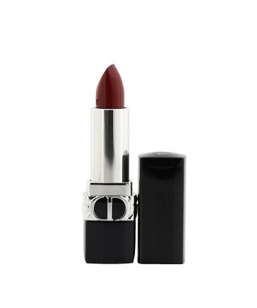 Dior Christian Rouge Couture Colour Refillable Lipstick - # 743 Rouge Zinnia (Satin) 3.5g/0.12oz