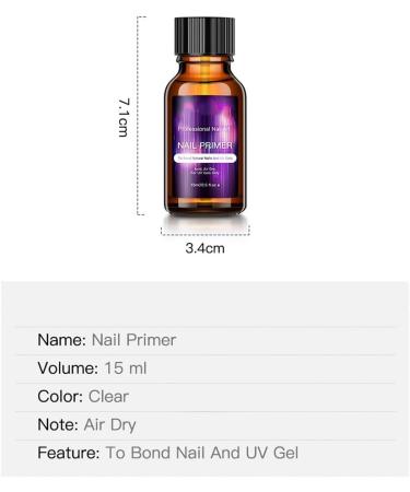 JSGHGDF Gel Polish Acid Natural Dehydrate ond 15ml Air Dry RH03-DEHY - Buy Online on SooperMarket.com