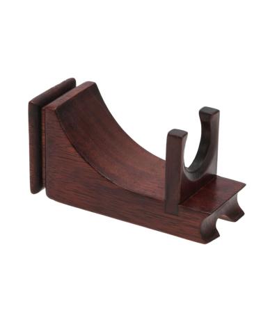 Premium Shaving Brush Stand - Wooden Holder with Non-Slip Base for Razors & Brushes | International Shipping - Buy Online on SooperMarket.com