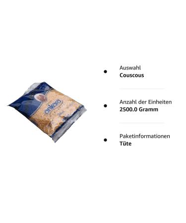 Buy 5 x 500g Turkish Couscous (Coarse) - Authentic Ankara Kuskus for International Shipping - Buy Online on SooperMarket.com