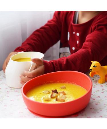 Doidy Baby Suction Bowl for Weaning - Non-Slip Feeding Bowls - 300ml PP Material (Red) - Buy Online on SooperMarket.com