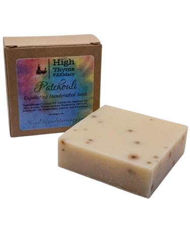 Buy All-Natural Patchouli Soap for Men - Handmade 5 Ounce Exfoliating Bar with Patchouli Oil & Peppermint Leaves - Premium Mens Soap for Refreshing Cleanse - Buy Online on SooperMarket.com