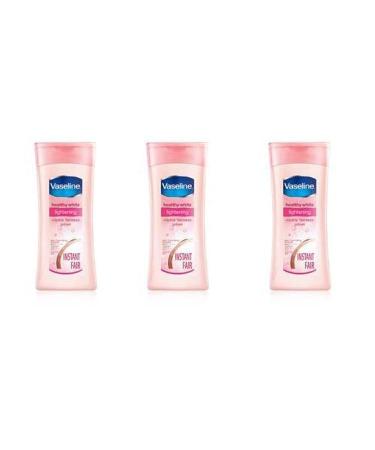 Vaseline 3 Pk  Healthy White Skin Lightening Lotion  100ml Each