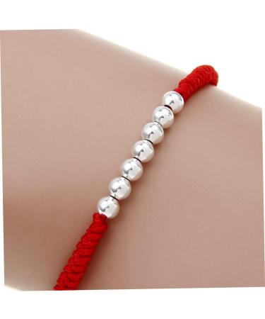 WRITWAA 16 Pcs Buddhist Red Bracelet Dainty Bracelets Red DIY Bracelet Hand Jewelry Woven Bracelets Bulk Bracelets Adjustable Red Braided Bracelets Men and Women Rope Manual Accessories 12x12cmx5pcs Redx5pcs - Buy Online on SooperMarket.com