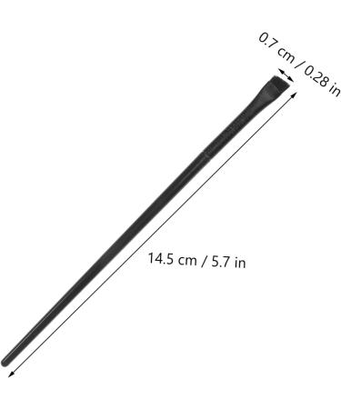 FOYTOKI 12pcs Eyeliner Brush Eye Shadow Brush Eye Liner Brush Winged Makeup Brush Makeup Brushes Eyeshadow 14.5x0.7x0.5cm Black - Buy Online on SooperMarket.com