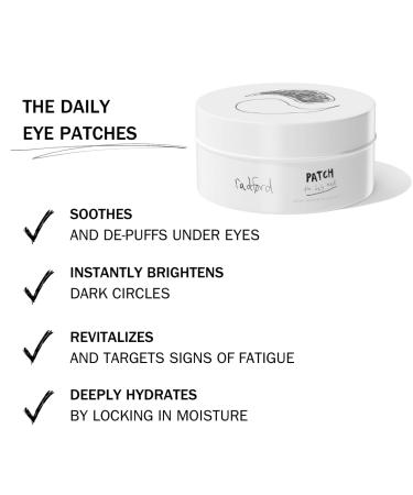 Radford Beauty Daily Mask - Korean Eye Patches for Puffy Eyes Dark Circles & Wrinkles | 30 Pairs with Hyaluronic Acid | Brightening Skincare - Buy Online on SooperMarket.com