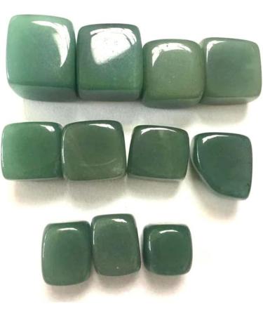 GGZWQPSZZ Natural Crystal Rough Natural Green Tangling Jade Tumbled Stones Crystals SpecimenRaw GemstonesStone 100g - Buy Online on SooperMarket.com