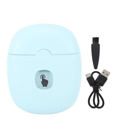 Electric Nail Clipper Automatic Nail Clipper with LED Light 2 Speed Adjustable Fingernail Cutter and File USB Charging Rechargeable Portable Fingernail Trimmer for Baby Kid