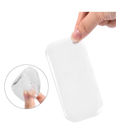 Eyeline Glue Soft Silicone Pad - Washable & Reusable Eyelash Extension Tool for Thick False Lashes | Individual Salon Use (2#) - Buy Online on SooperMarket.com