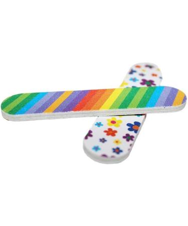 ZMOI Colorful Girly Mini Emery Board Nail Files - 12 Count - Buy Online on SooperMarket.com
