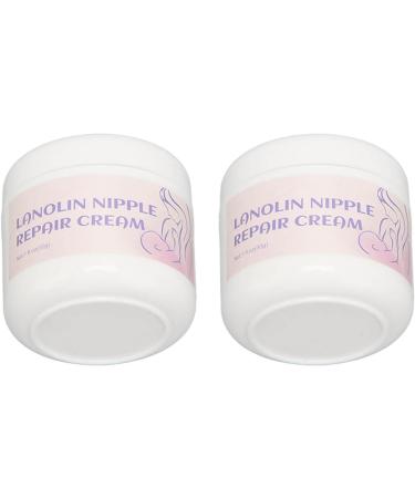 2-Pack 30g Lanolin Nipple Cream for Breastfeeding | Safe & Mild Moisturizing | Relieves Pain & Repairs Nipples - Buy Online on SooperMarket.com
