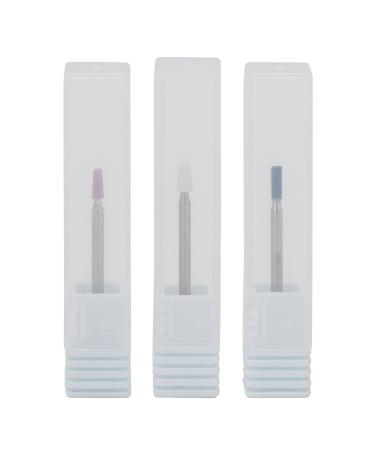 3pcs nail drill kit for acrylic gel nail nail skin manicure pedicure professional nail file nail skin remover remnant bits nail art salon tools home use with storage box