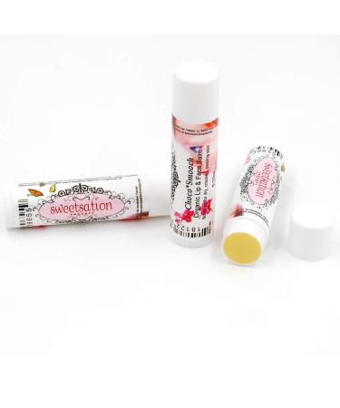 ChocoSmooch Organic Baby Lip & Face Balm Set | Soothing Balm for Dry Irritated Skin | Argan Calendula Avocado & Sea Buckthorn | 3 Pack - Buy Online on SooperMarket.com