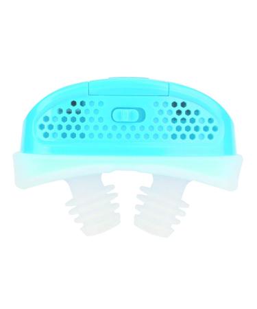 Professional Electric Intelligent Anti Snoring Apparatus Device Electronic Anti Snoring Device for Men and Women Snoring Solution(Blue)