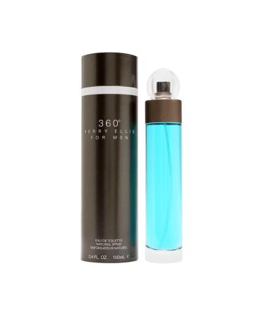 360 Degrees by Perry Ellis for Men 3.4 oz Eau de Toilette Spray