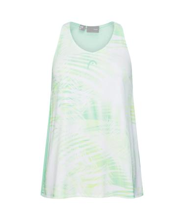 HEAD AGILITY Tank Top Girls pastel green/print 140