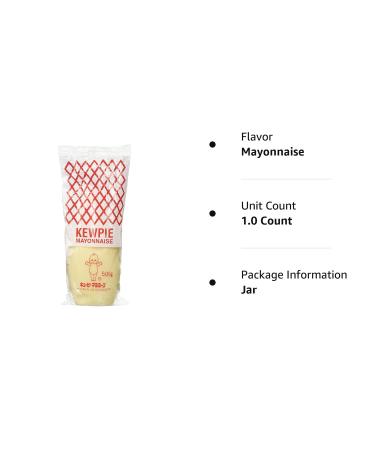 Japanese Kewpie Mayonnaise 17.64 oz - Product of Japan (Pack of 1) - Authentic 132 Piece Set - Buy Online on SooperMarket.com