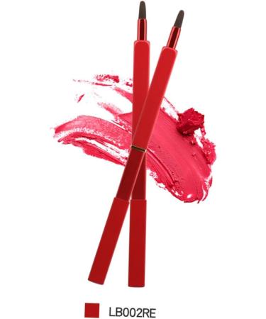 Didiseaon Travel Lip Brush Cosmetics Lip Brush Retractable Lip Brush Lip Brush Applicator Lipstick Brush Lipstick Applicator Makeup Lip Brush Makeup Brush Tool Red Earth Tones 9.3*1cm Red - Buy Online on SooperMarket.com