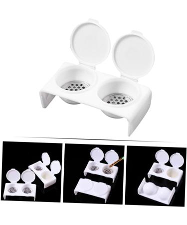 HAPINARY Nail Art Brush Cup Tools Dappen Dish for Nails Nail Soaking Bowl Monomer Holder Nail Bowl for Soaking Nail Monomer Dish Dapping Dish for Nails Wash Pen Various Acrylic - Buy Online on SooperMarket.com
