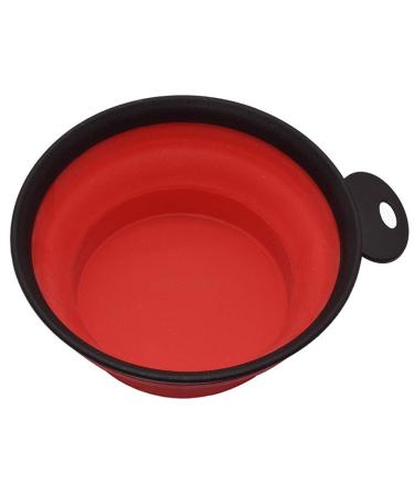 1 x hair dye bowl for permanent waves baking oil bowl colored bowl cream-colored mixing bowl baking oil bowl hairdressing tool red.