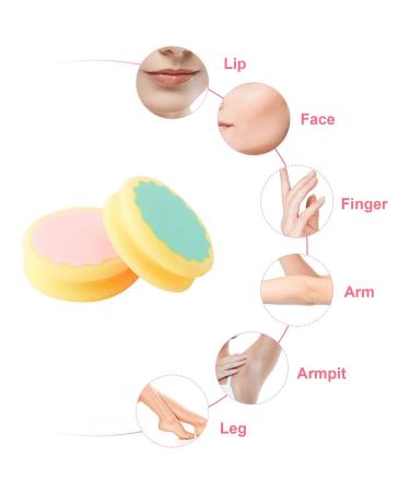 Verse 5-Piece Depilatory Pads - Painless Hair Removal Sponge for Face Legs Arms & Body | Reusable Physical Hair Removal Tool - Buy Online on SooperMarket.com