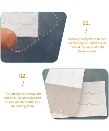 60pcs Healeved Elf Ear Support Patches - Silicone Cosmetic Ear Corrector for Concave Ears - Buy Online on SooperMarket.com