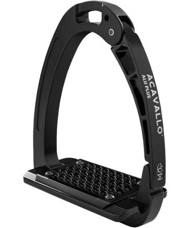 Buy Acavallo Arena Aluplus Safety Stirrups - Total Black | International Shipping Available - Buy Online on SooperMarket.com