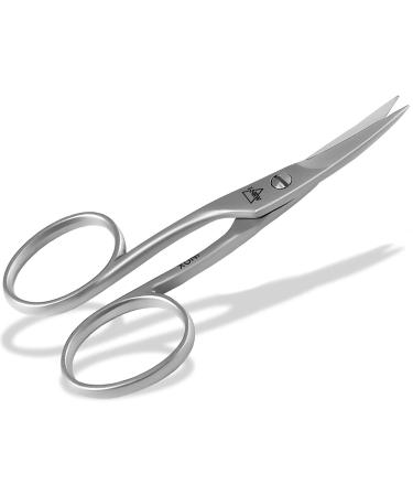 Professional nail scissors for left -handed stainless steel classic scissors for toenails fingernails and cuticles extra sharply grinded professional footnail scissors