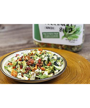 YUHO Dehydrated Dried Kimchi Vegetable Flakes - All Natural, Gluten Free, 6 OZ - Buy Online on SooperMarket.com