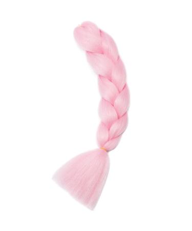 Shop Gairyan Jumbo Braids Extensions - 60cm Ombre Pink Synthetic Braiding Hair for Box Crochet Braids | 100g Single-Braid Hair - Buy Online on SooperMarket.com