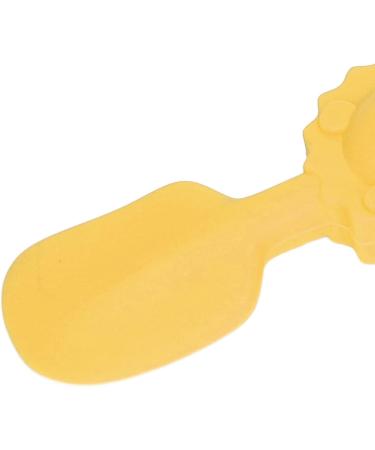 Flexible Silicone Diaper Cream Spatula - Baby Butt Paste Applicator with Suction Cup | Essential Tool for Newborns & Infants (Yellow) - Buy Online on SooperMarket.com