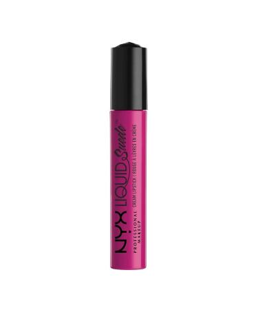 NYX PROFESSIONAL MAKEUP Liquid Suede Cream Lipstick - Pink Lust (Hot Pink) Pink Lust 0.13 Fl Oz (Pack of 1)