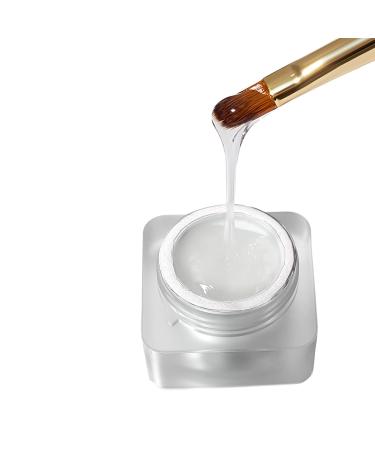 Semi Solid Nail Model Gel Tranparent Gel Polish Decoration Powder Carving Glues Jelly Manicure Tools Polish - Buy Online on SooperMarket.com