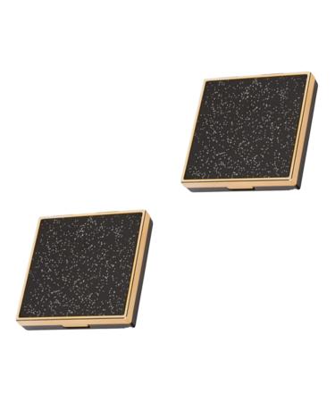 Gogogmee 2 Pcs Empty Eye Shadow Eye Shadow Empty Palette DIY Makeup Palette Empty Eyeshadow Pallete
