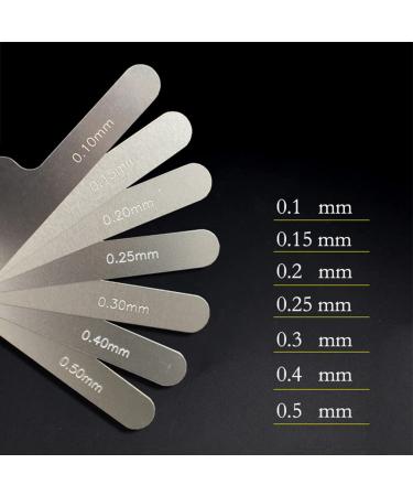 Interproximal Reduction Gauge Ruler - Stainless Steel Tooth Measuring Tool for Precise Reciprocal System Measurements - International Shipping Available - Buy Online on SooperMarket.com