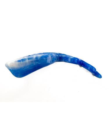 1pc wave hair clip approx. 13cm long in sky blue - Made in Germany - WeLoveBeads