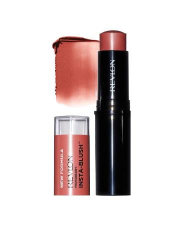 Blush Stick by Revlon, PhotoReady Insta-Blush Face Makeup with Cream to Powder Formula, High Impact Color, Moisturizing Creamy Formula, 320 Berry Kiss, 1.15 Oz