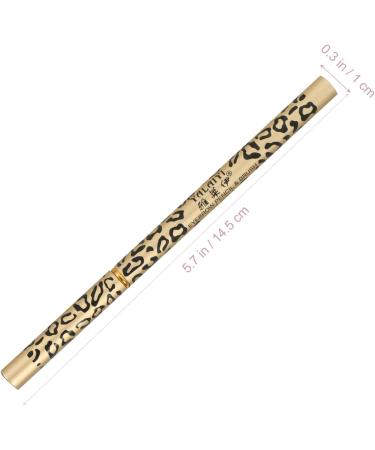BELLIFFY 2pcs Eyebrow Pencil Brush Gel Black Eyebrow Pencil and Brush Black Eyeliner Pen Puff Eyebrown 1 count (Pack of 1) Black - Buy Online on SooperMarket.com
