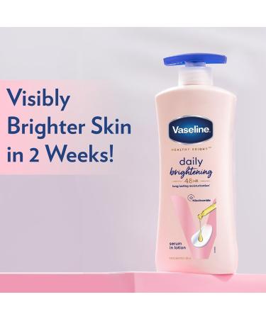 Vaseline Healthy Bright Daily Brightening Body Lotion 400 ml with Vitamin B3 - Buy Online on SooperMarket.com