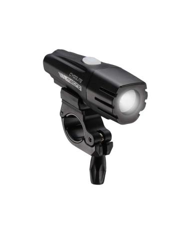 Cygolite Metro 600 Lumen USB Rechargeable Bicycle Headlight, Black 600 Lumens Black