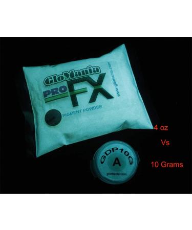 AQUA BLUE/GREEN Glow in the Dark Pigment Powder 10g - Luminous Pigment for Crafts & DIY Projects - Buy Online on SooperMarket.com