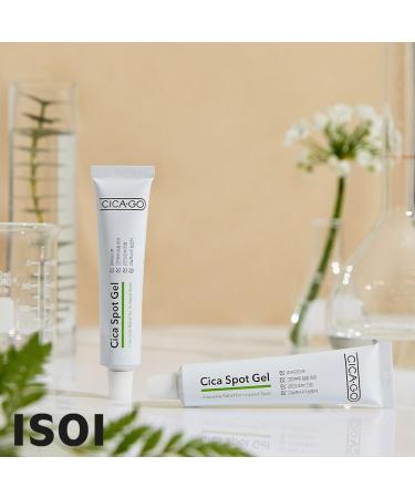 ISOI CICAGO Cica Spot Gel 25g | Calming & Soothing Gel for Sensitive Skin | Instant Relief for Irritation | Korean Skincare - Shop Internationally - Buy Online on SooperMarket.com